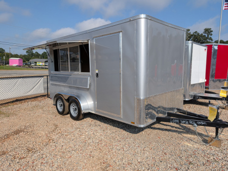 New 2026 Quality Cargo 7x14 Light Concession Trailer Concession