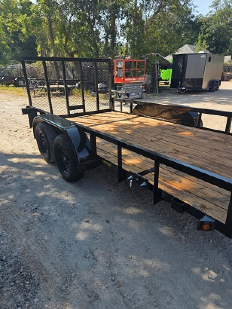 New 2025 Falcon Trailers 6.10x14 TA Utility Trailer