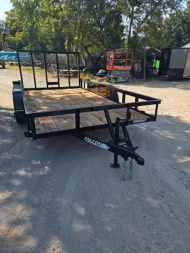 New 2025 Falcon Trailers 6.10x14 TA Utility Trailer