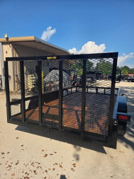 New 2025 Falcon Trailers 6.10x14 TA Utility Trailer