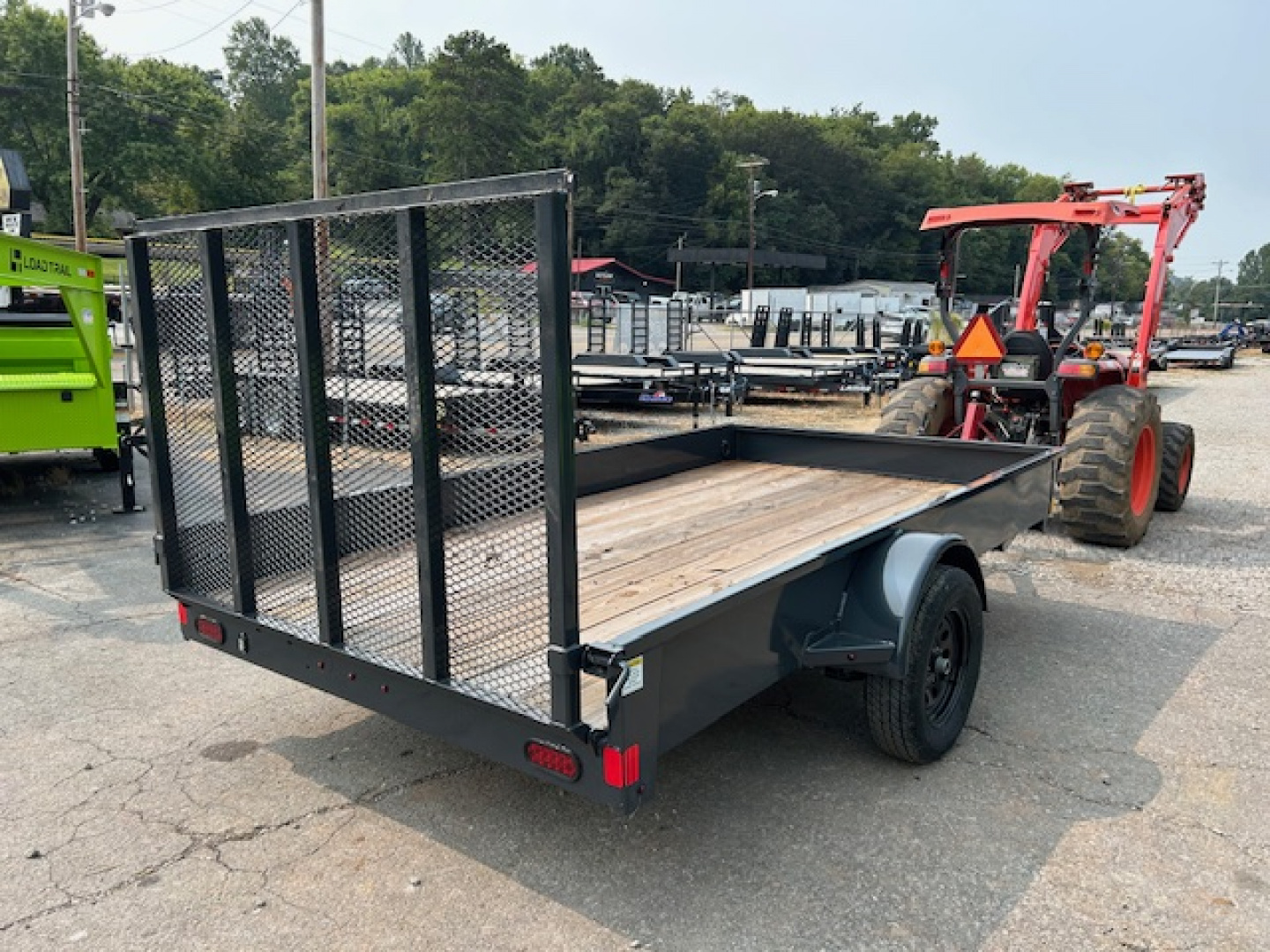 New 2026 Hillcrest Trailers 77x12 SA Utility Trailer