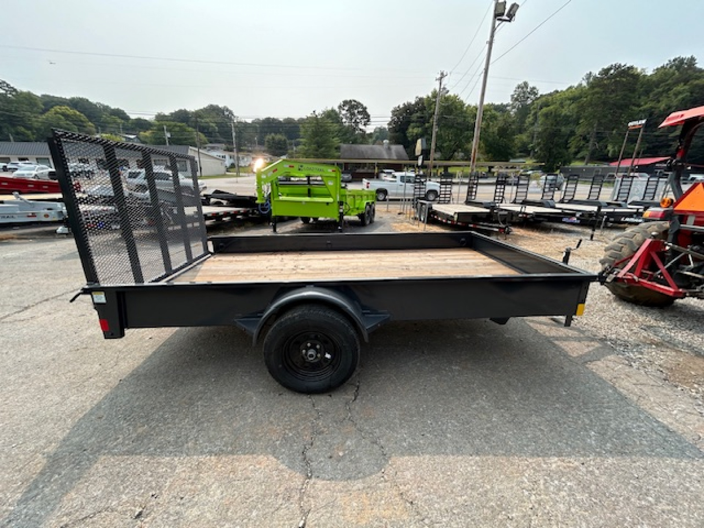 New 2026 Hillcrest Trailers 77x12 SA Utility Trailer