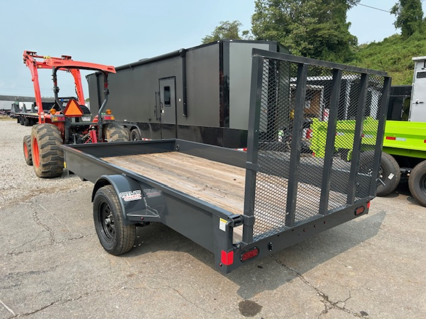New 2026 Hillcrest Trailers 77x12 SA Utility Trailer