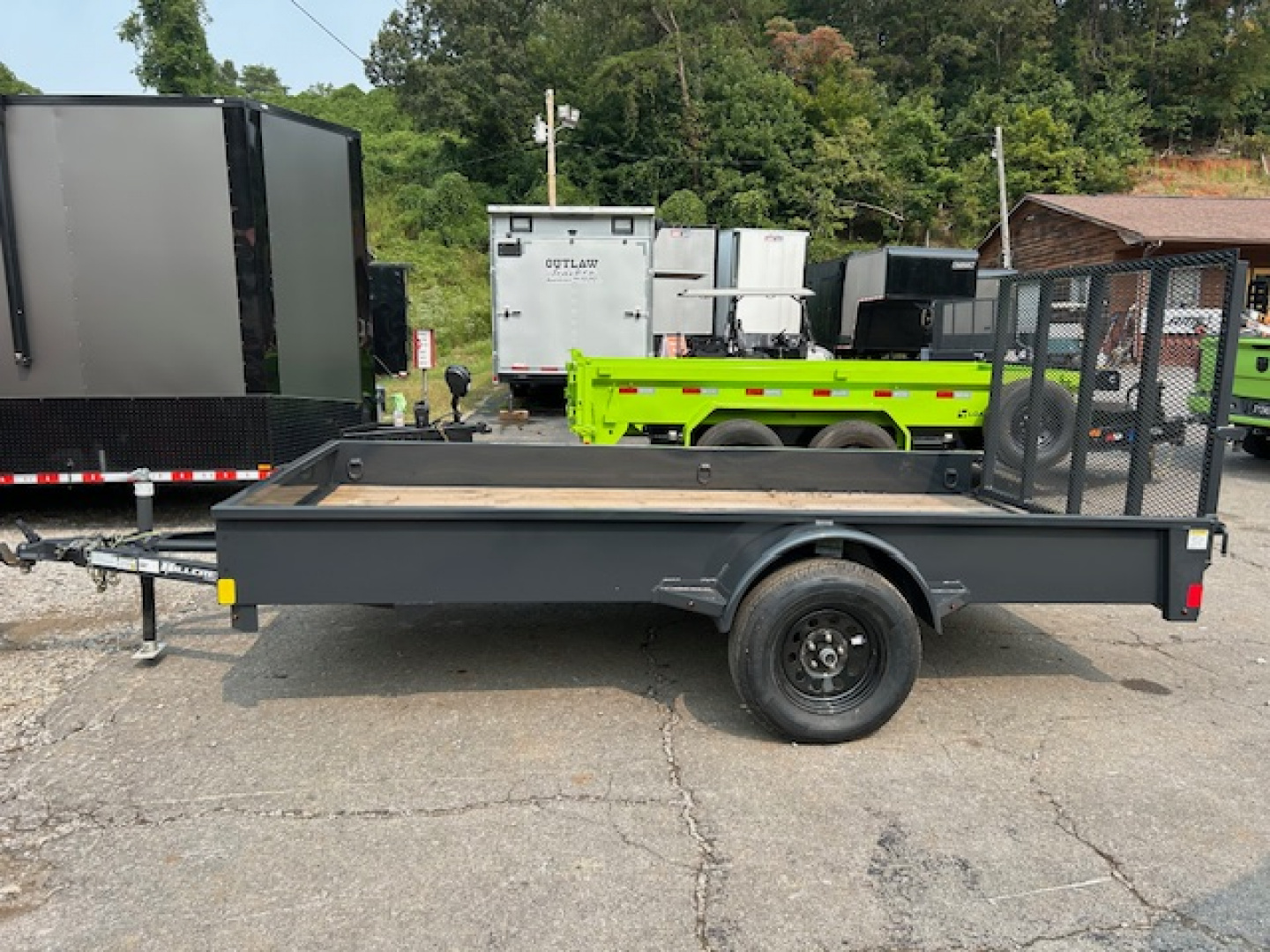 New 2026 Hillcrest Trailers 77x12 SA Utility Trailer