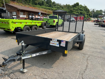 New 2026 Hillcrest Trailers 77x12 SA Utility Trailer