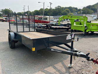 New 2026 Hillcrest Trailers 77x12 SA Utility Trailer