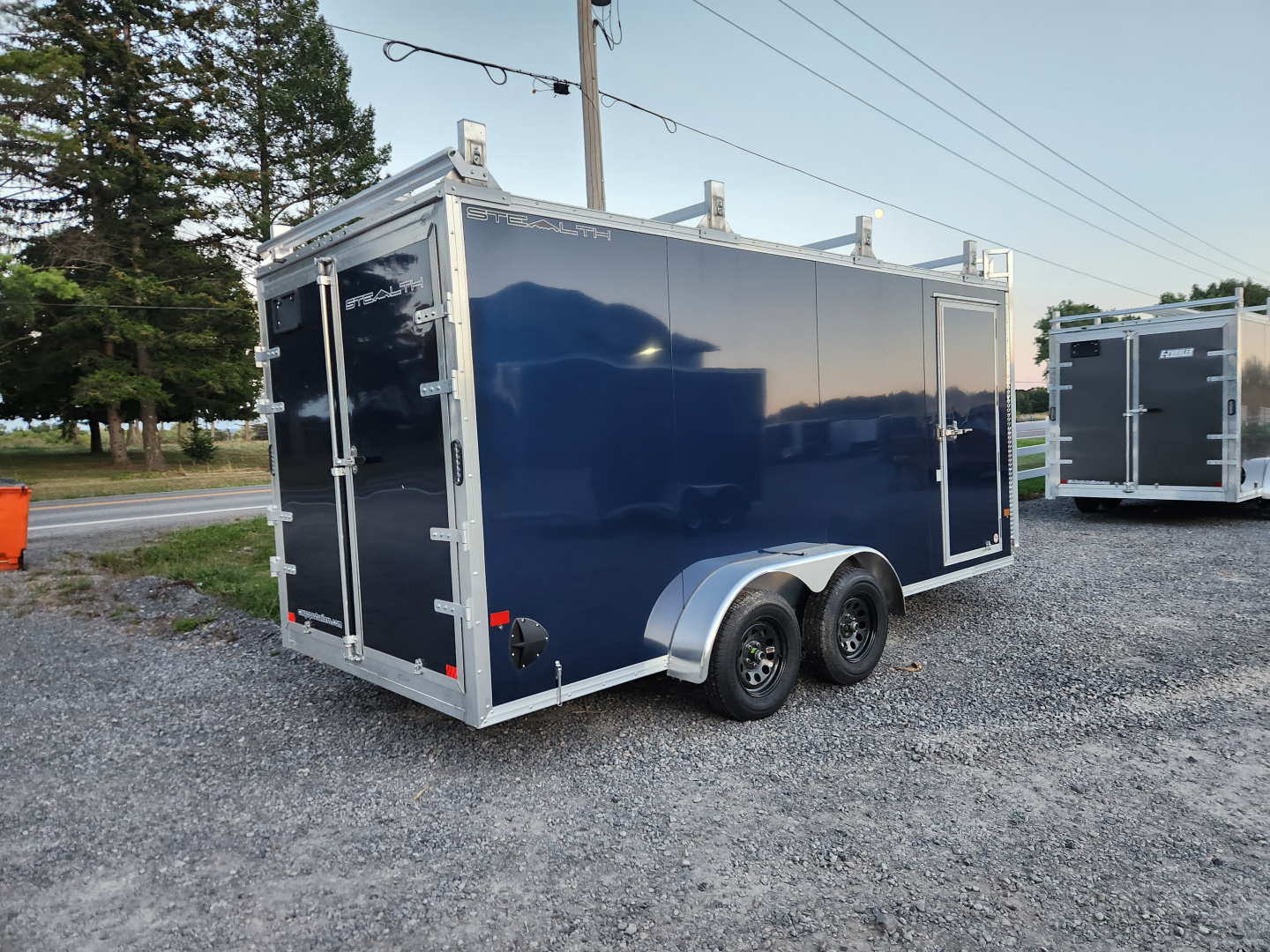 New 2026 ALCOM STEALTH ALUMINUM 7X16UCP Cargo / Enclosed Trailer