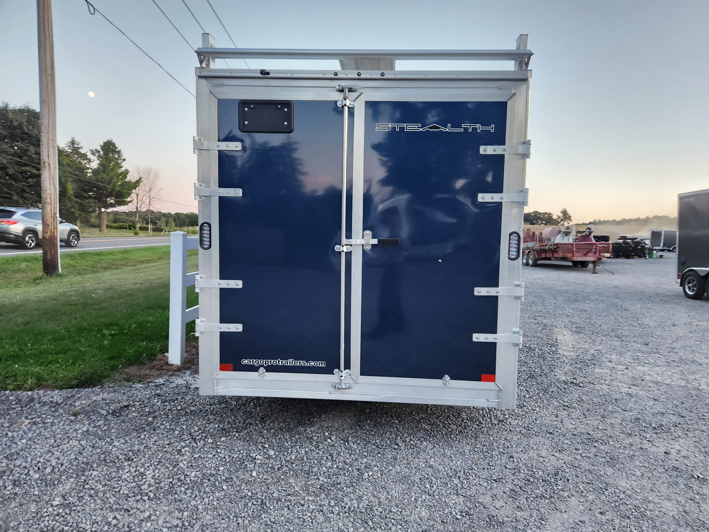 New 2026 ALCOM STEALTH ALUMINUM 7X16UCP Cargo / Enclosed Trailer