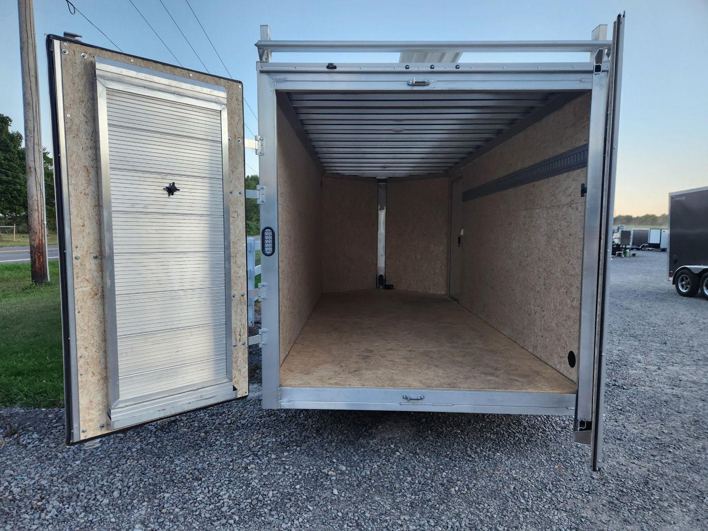 New 2026 ALCOM STEALTH ALUMINUM 7X16UCP Cargo / Enclosed Trailer