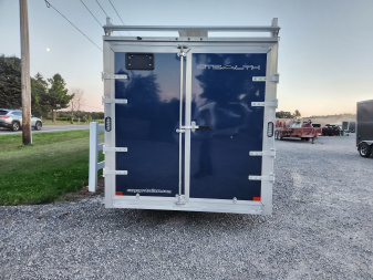 New 2026 ALCOM STEALTH ALUMINUM 7X16UCP Cargo / Enclosed Trailer