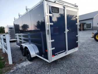 New 2026 ALCOM STEALTH ALUMINUM 7X16UCP Cargo / Enclosed Trailer