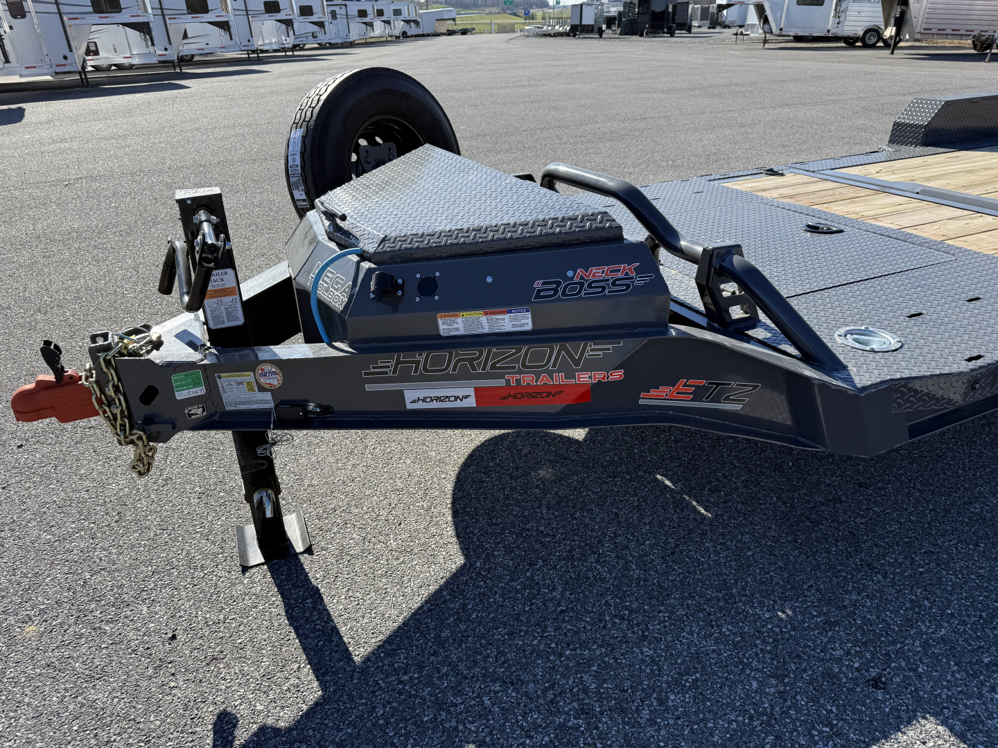 New 2026 Horizon Trailers ETZ 22'X83" TILT-8K AXLES Equipment Trailer