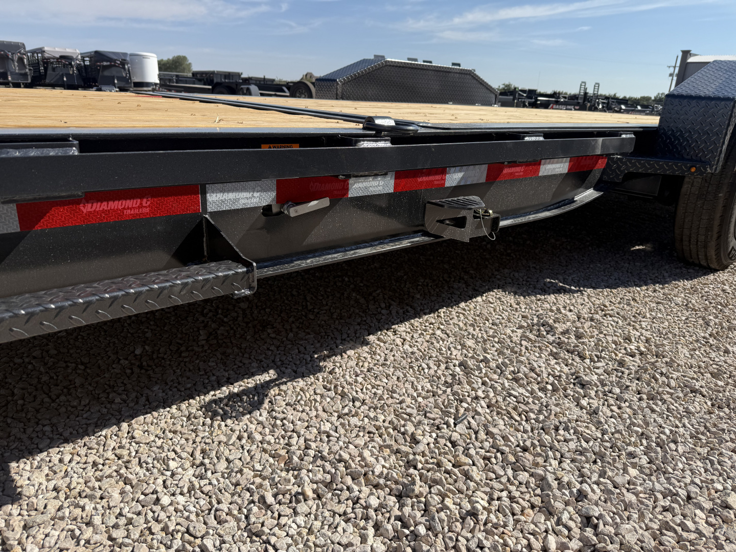 New 2026 Diamond C 80"x22' BP Hydraulically Dampened Tilt - HDT208 Pacesetter Edition