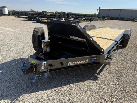 New 2026 Diamond C 80"x22' BP Hydraulically Dampened Tilt - HDT208 Pacesetter Edition