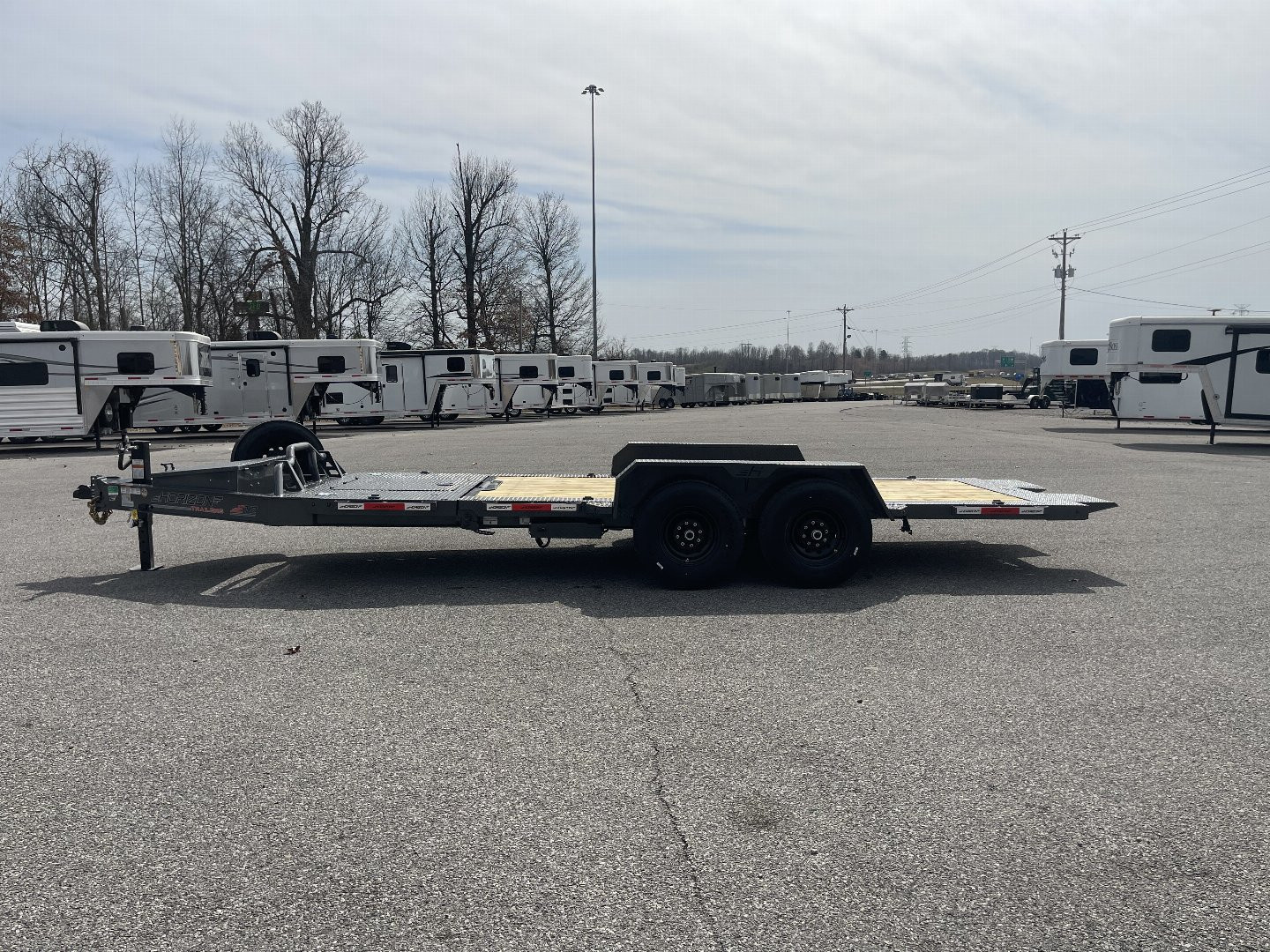 New 2026 Horizon Trailers ETZ 22'X83" TILT Equipment Trailer