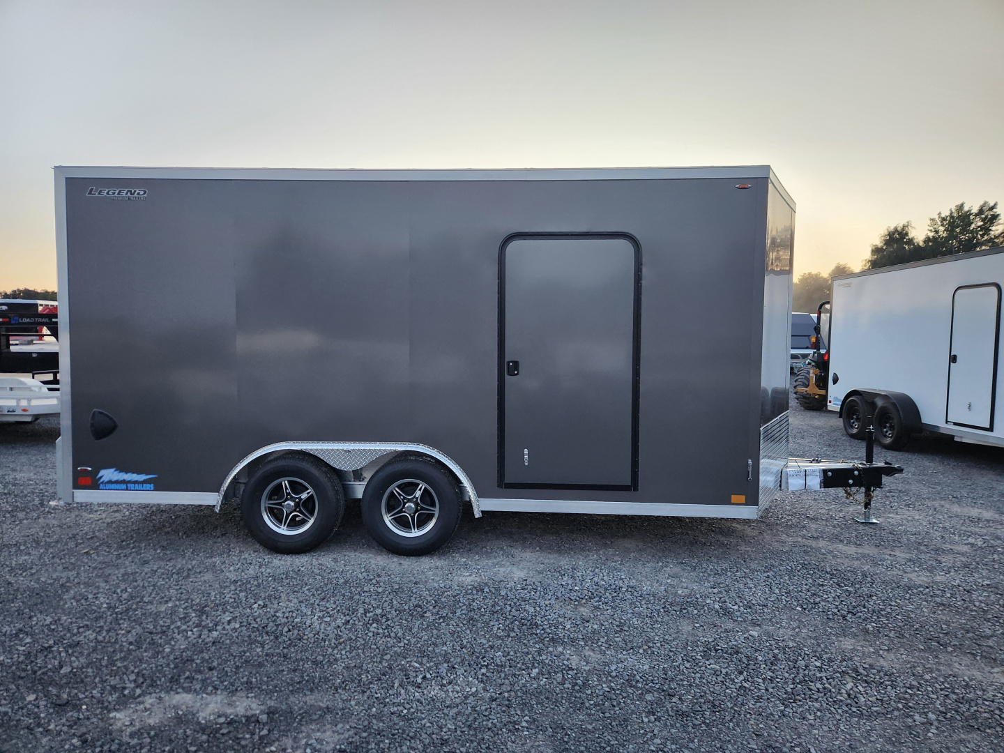 New 2026 LEGEND TRAILERS 8.5X18TVTA35 Cargo / Enclosed CAR Trailer