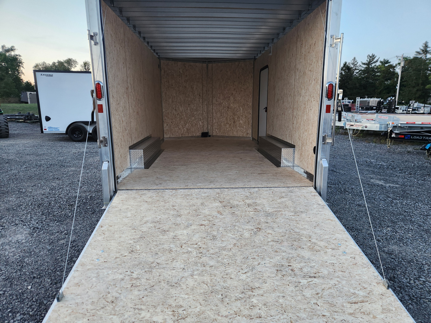 New 2026 LEGEND TRAILERS 8.5X18TVTA35 Cargo / Enclosed CAR Trailer