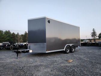 New 2026 LEGEND TRAILERS 8.5X18TVTA35 Cargo / Enclosed CAR Trailer