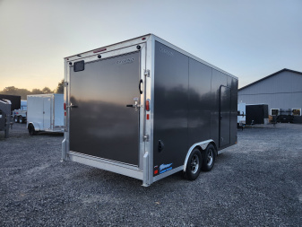 New 2026 LEGEND TRAILERS 8.5X18TVTA35 Cargo / Enclosed CAR Trailer