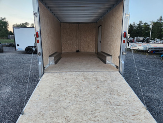 New 2026 LEGEND TRAILERS 8.5X18TVTA35 Cargo / Enclosed CAR Trailer