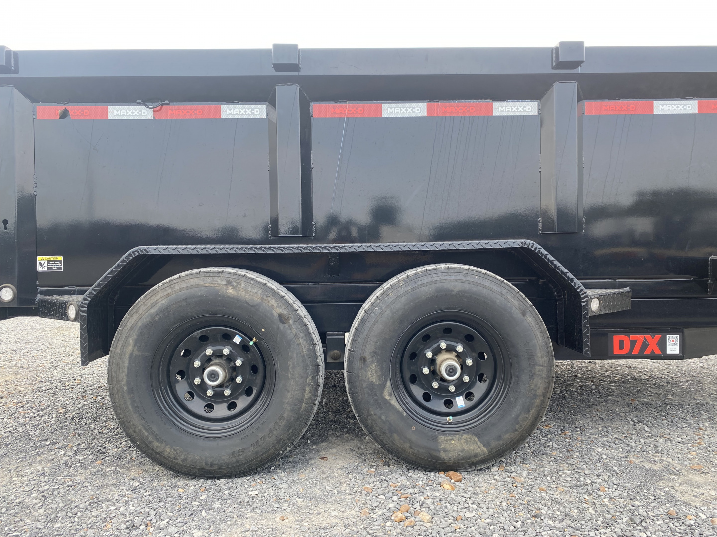 Used 2024 MAXXD 72"x12' 14k Dump Trailer