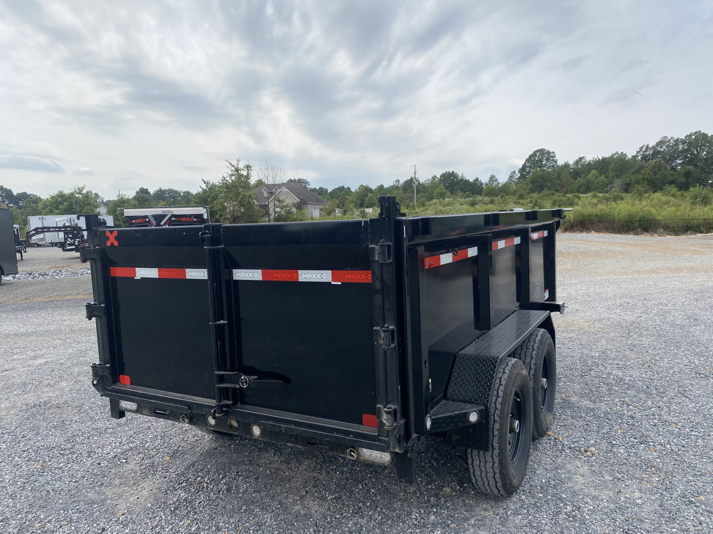 Used 2024 MAXXD 72"x12' 14k Dump Trailer