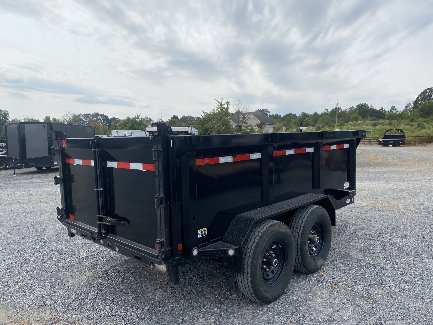 Used 2024 MAXXD 72"x12' 14k Dump Trailer