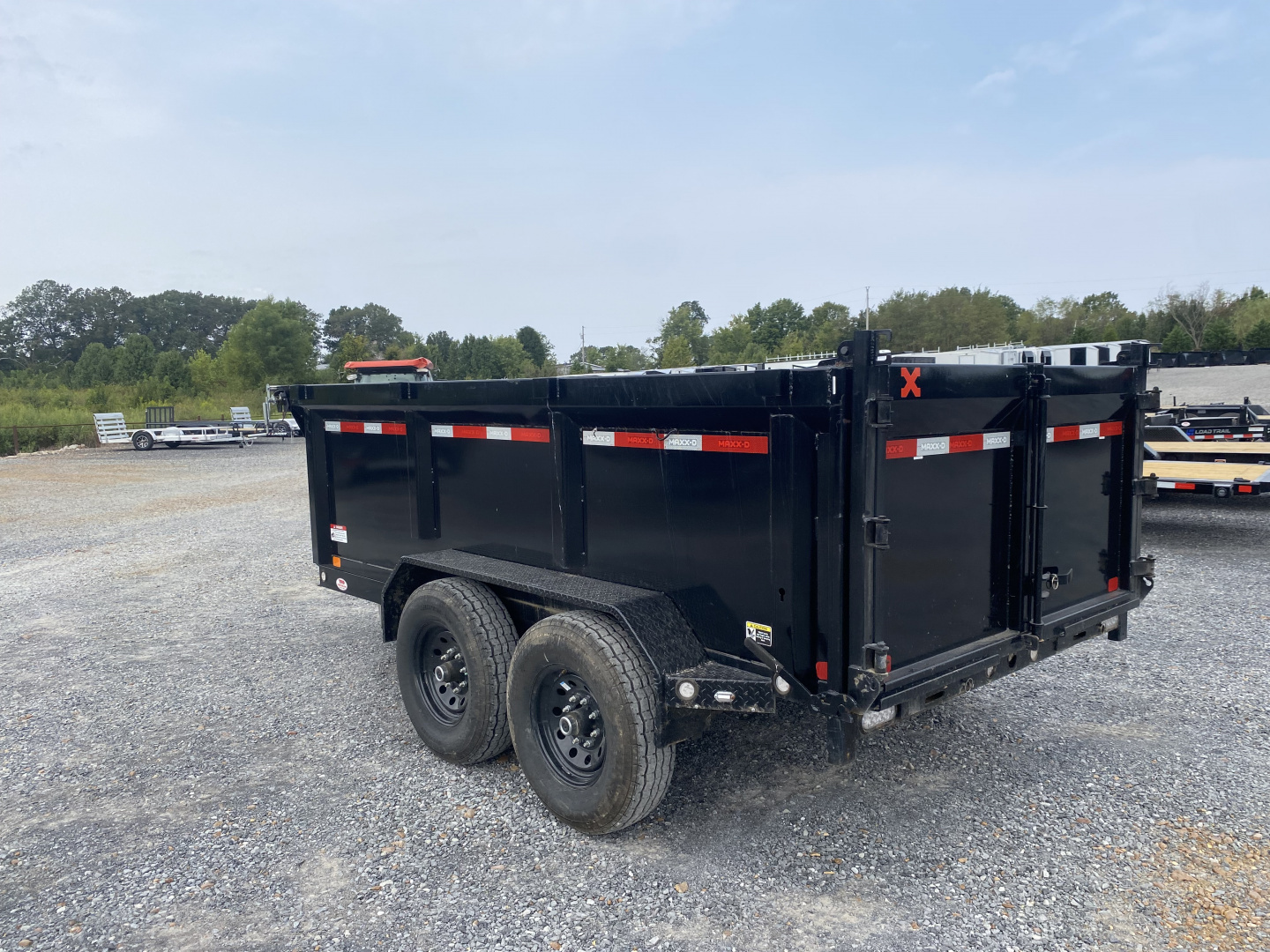 Used 2024 MAXXD 72"x12' 14k Dump Trailer