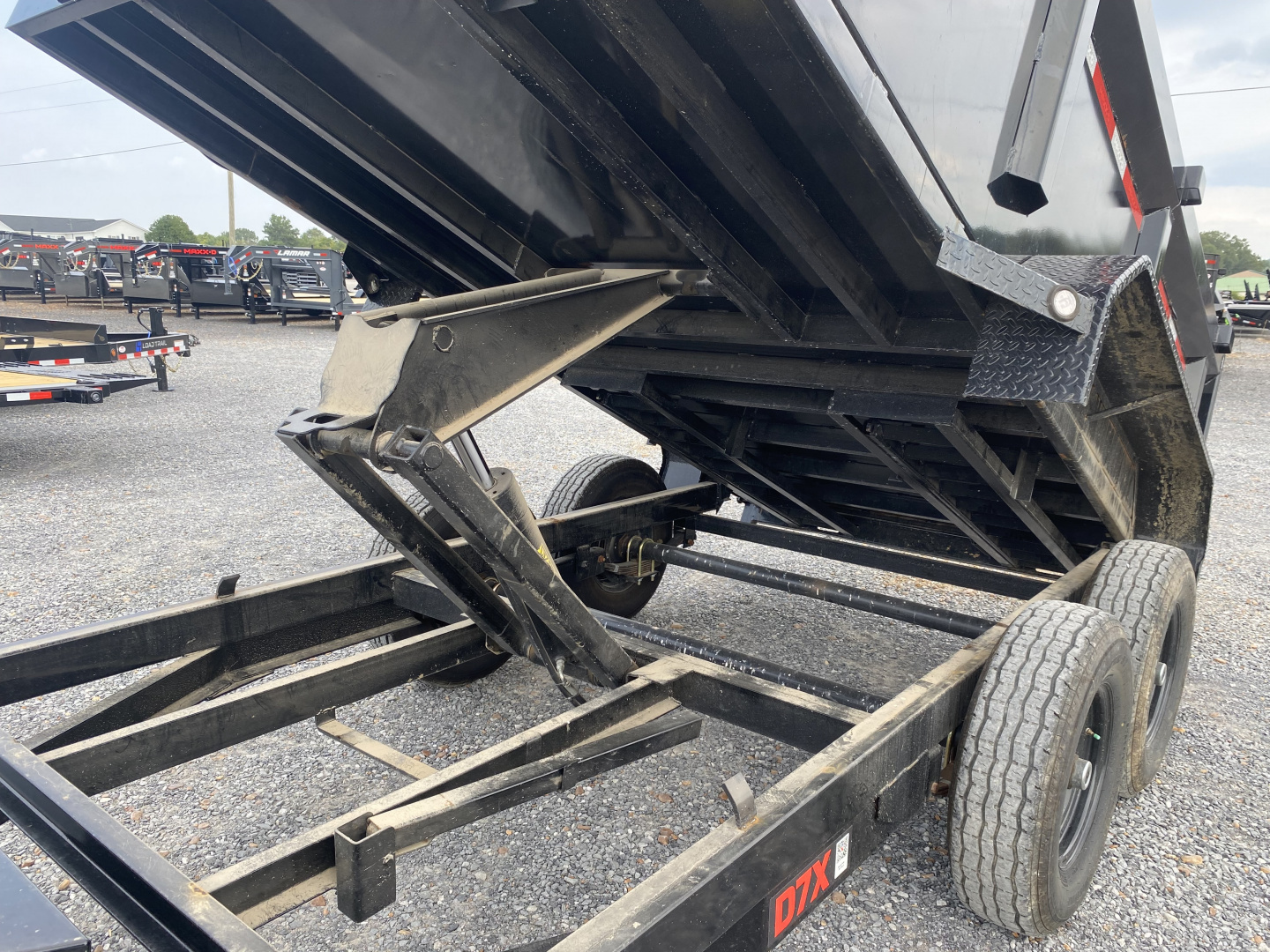 Used 2024 MAXXD 72"x12' 14k Dump Trailer