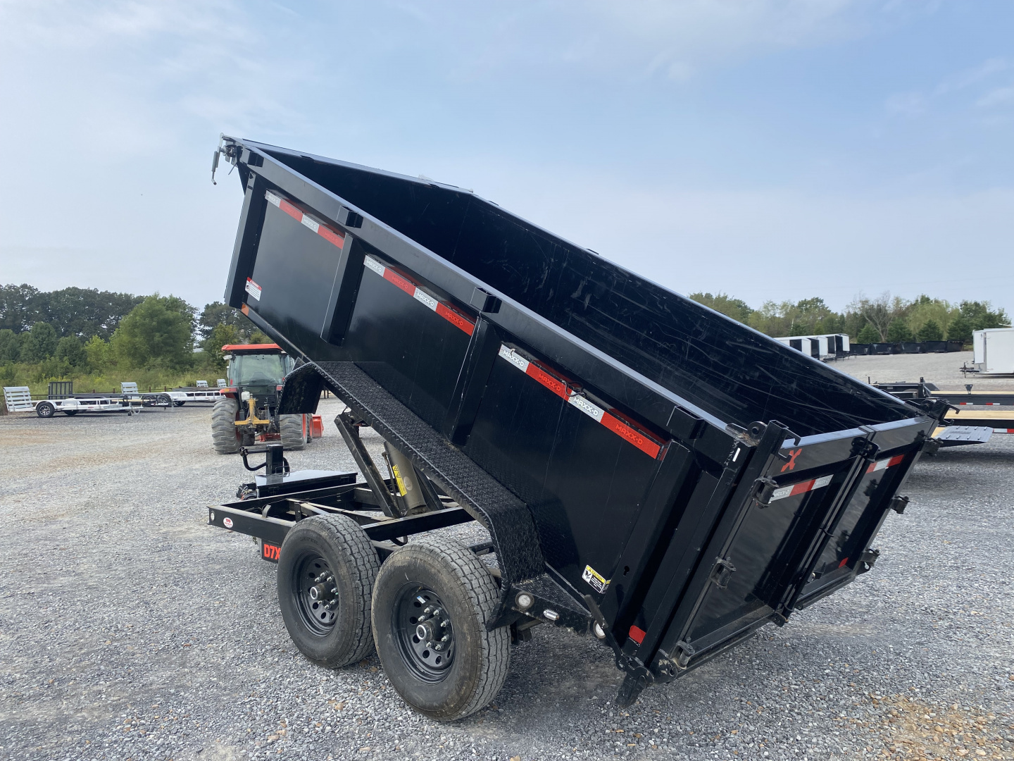 Used 2024 MAXXD 72"x12' 14k Dump Trailer