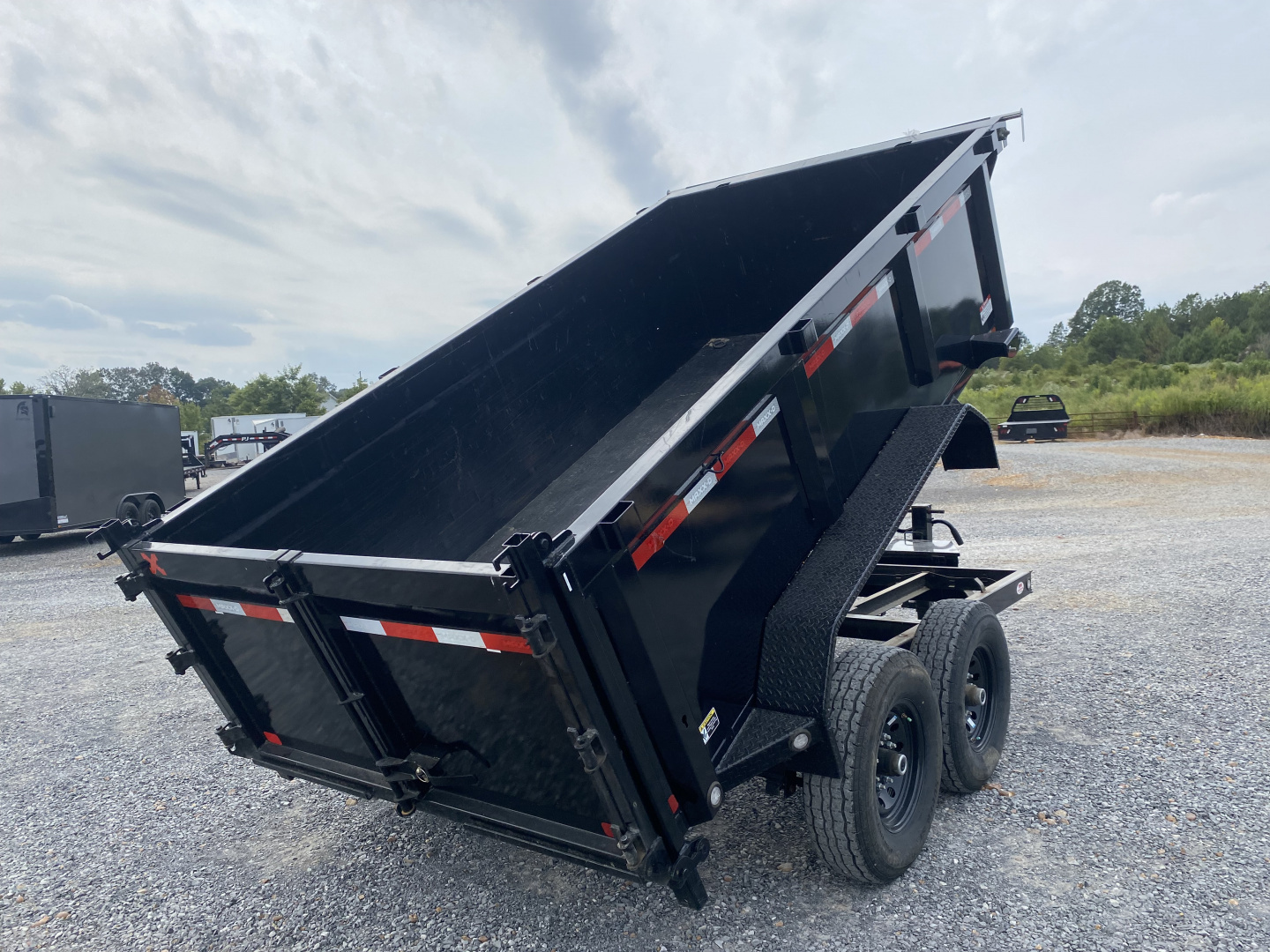 Used 2024 MAXXD 72"x12' 14k Dump Trailer