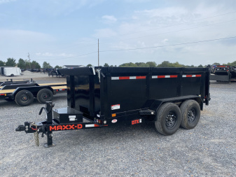 Used 2024 MAXXD 72"x12' 14k Dump Trailer
