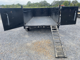 Used 2024 MAXXD 72"x12' 14k Dump Trailer