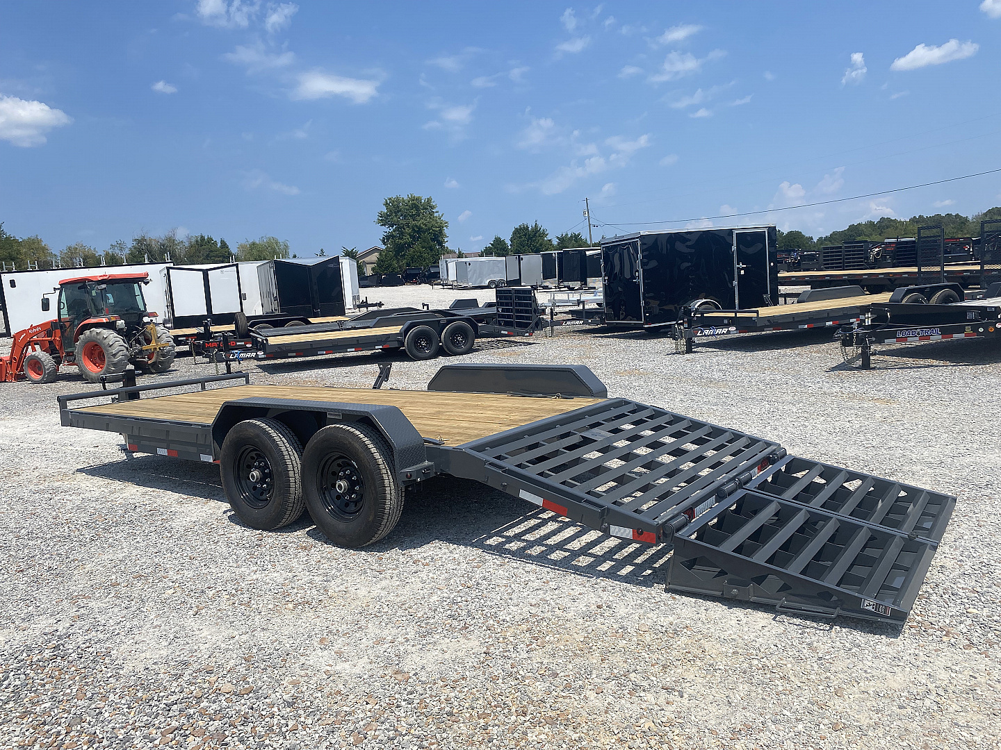 New 2026 Lamar 83" X 20' 14K Equipment Trailer