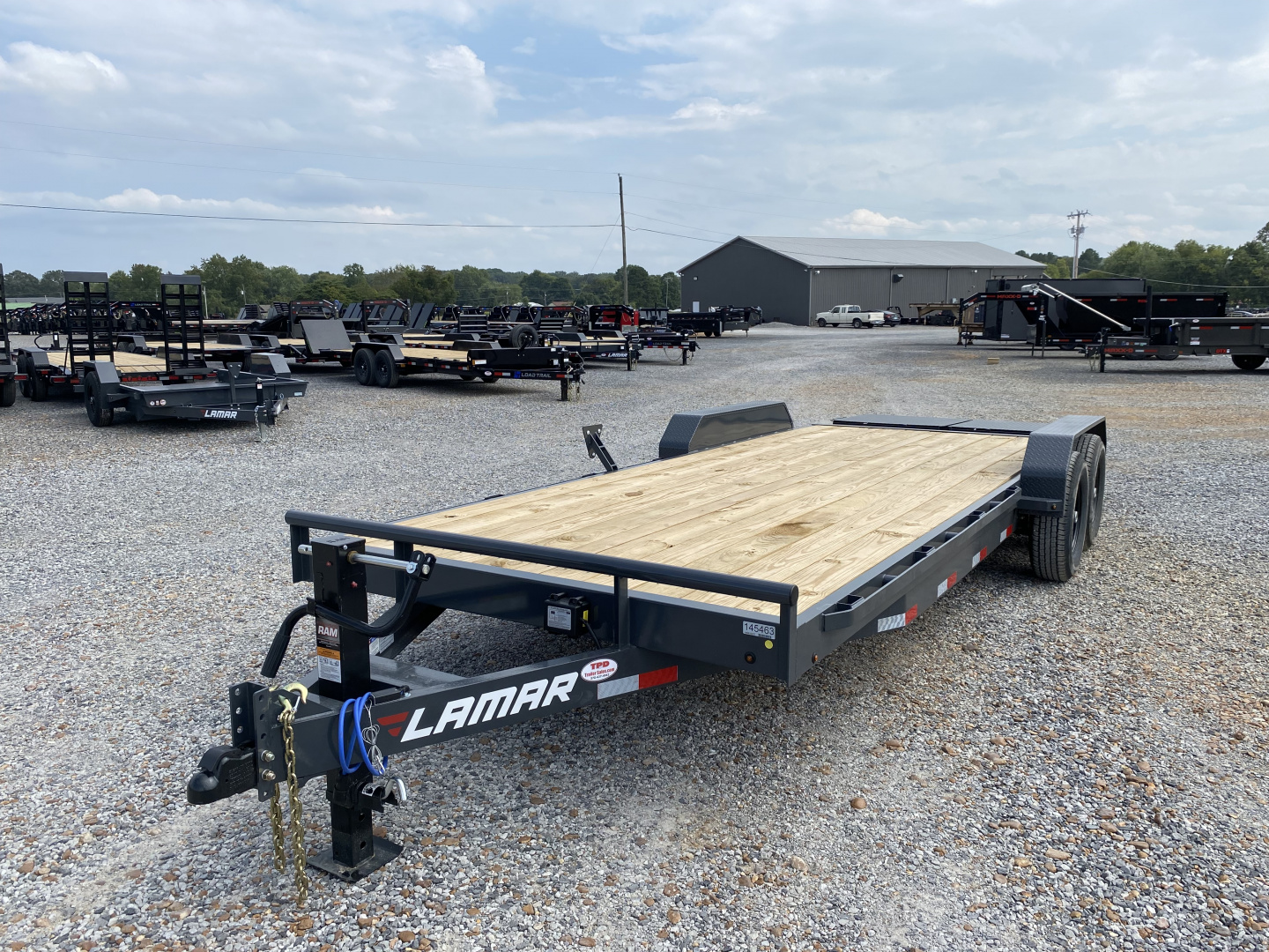 New 2026 Lamar 83" X 22' 14K Equipment Trailer
