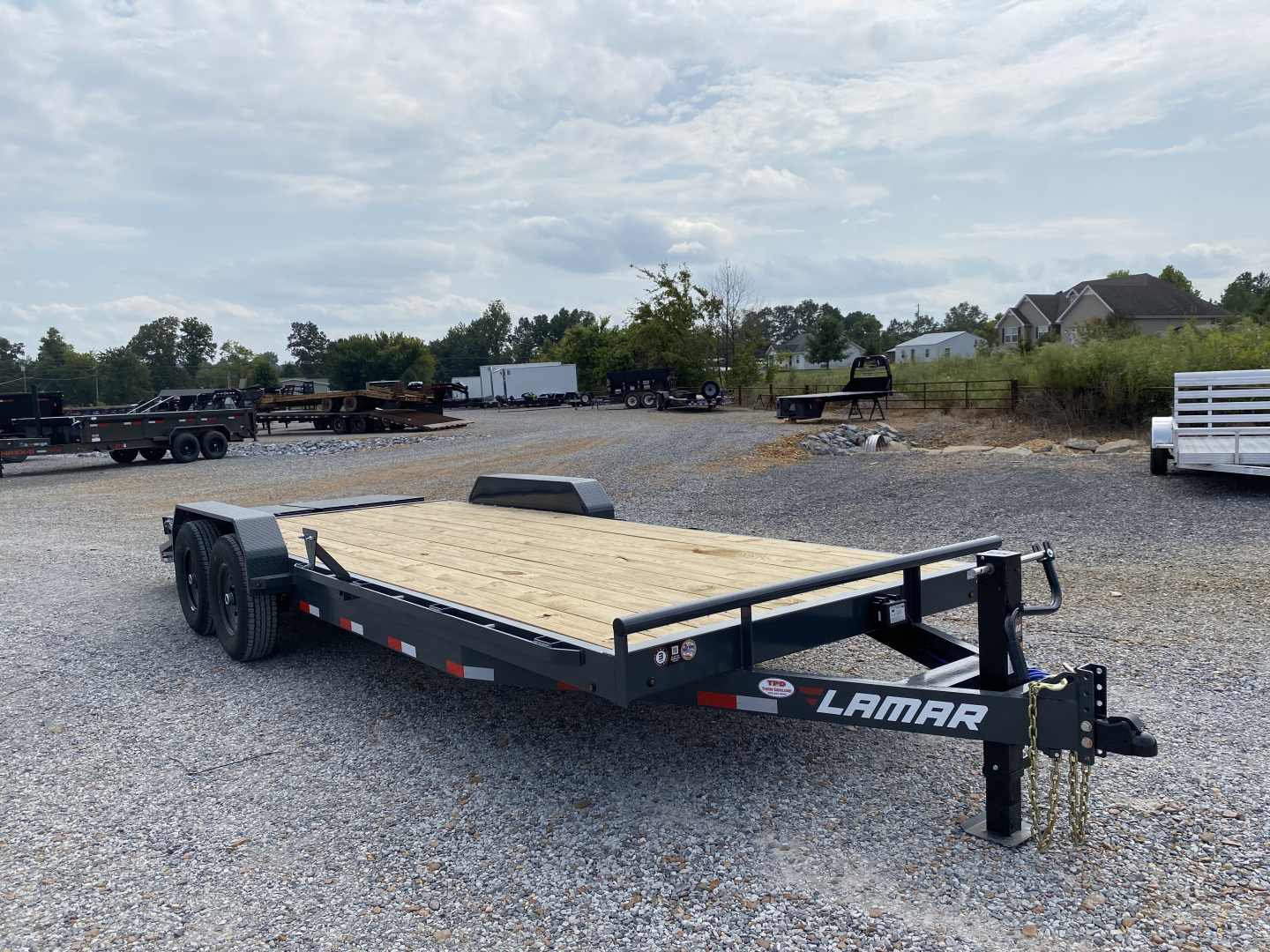 New 2026 Lamar 83" X 22' 14K Equipment Trailer