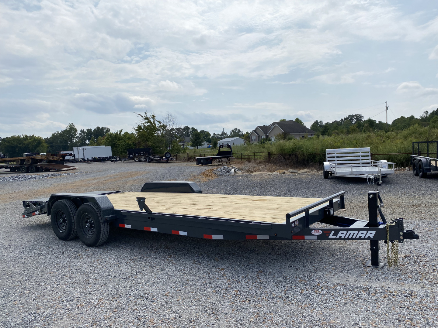 New 2026 Lamar 83" X 22' 14K Equipment Trailer
