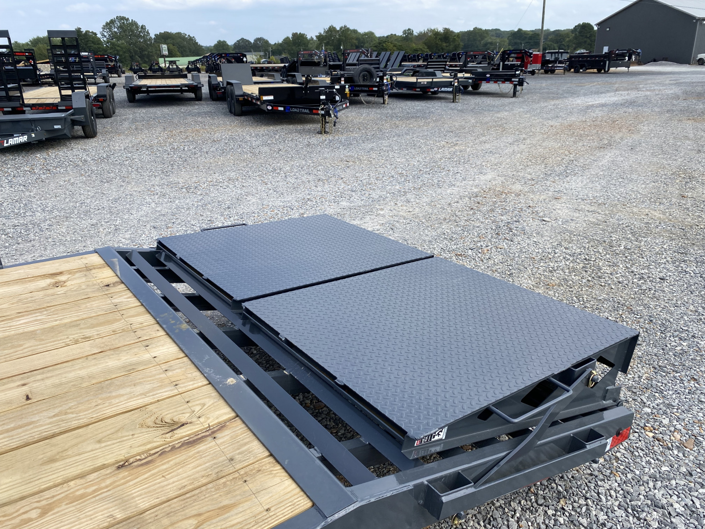 New 2026 Lamar 83" X 22' 14K Equipment Trailer