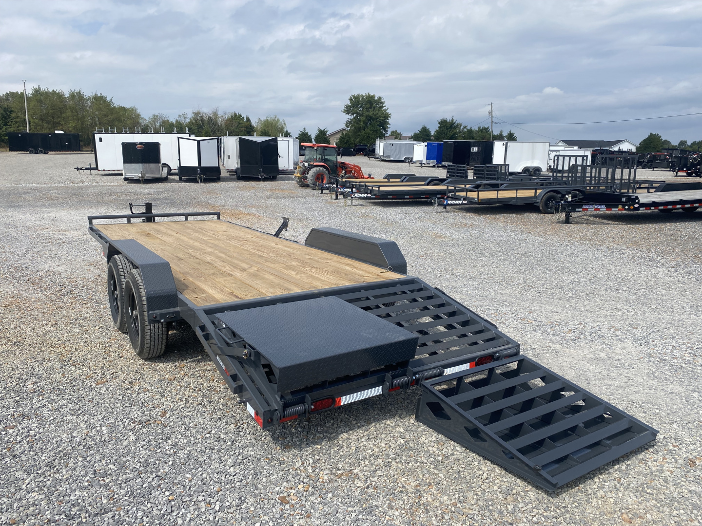 New 2026 Lamar 83" X 22' 14K Equipment Trailer