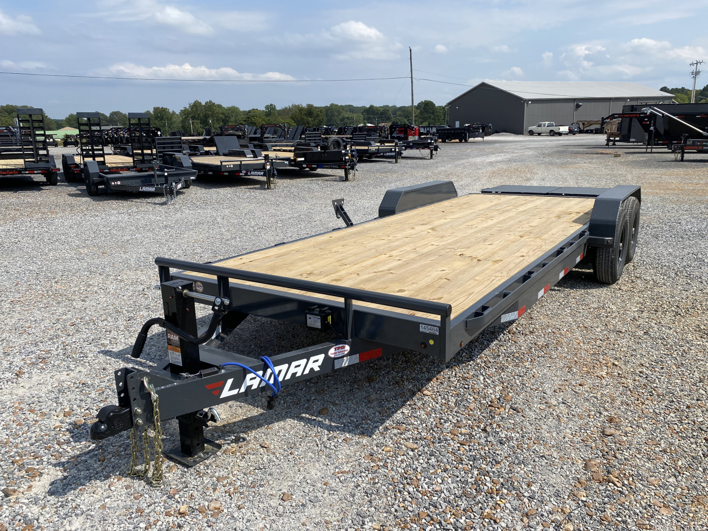 New 2026 Lamar 83" X 22' 14K Equipment Trailer