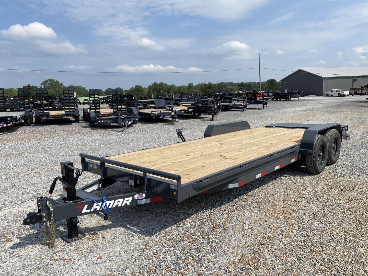 New 2026 Lamar 83" X 22' 14K Equipment Trailer