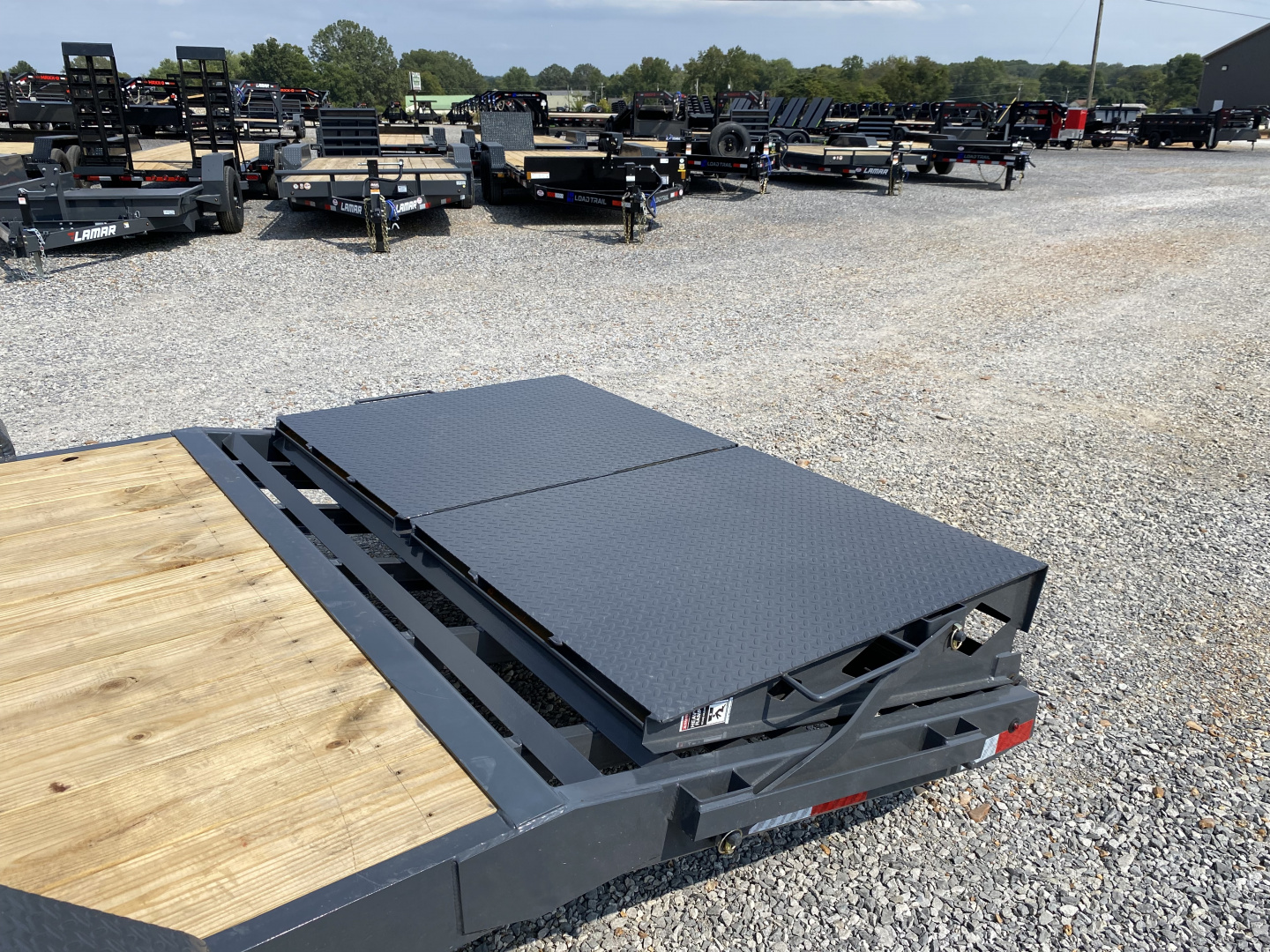 New 2026 Lamar 83" X 22' 14K Equipment Trailer
