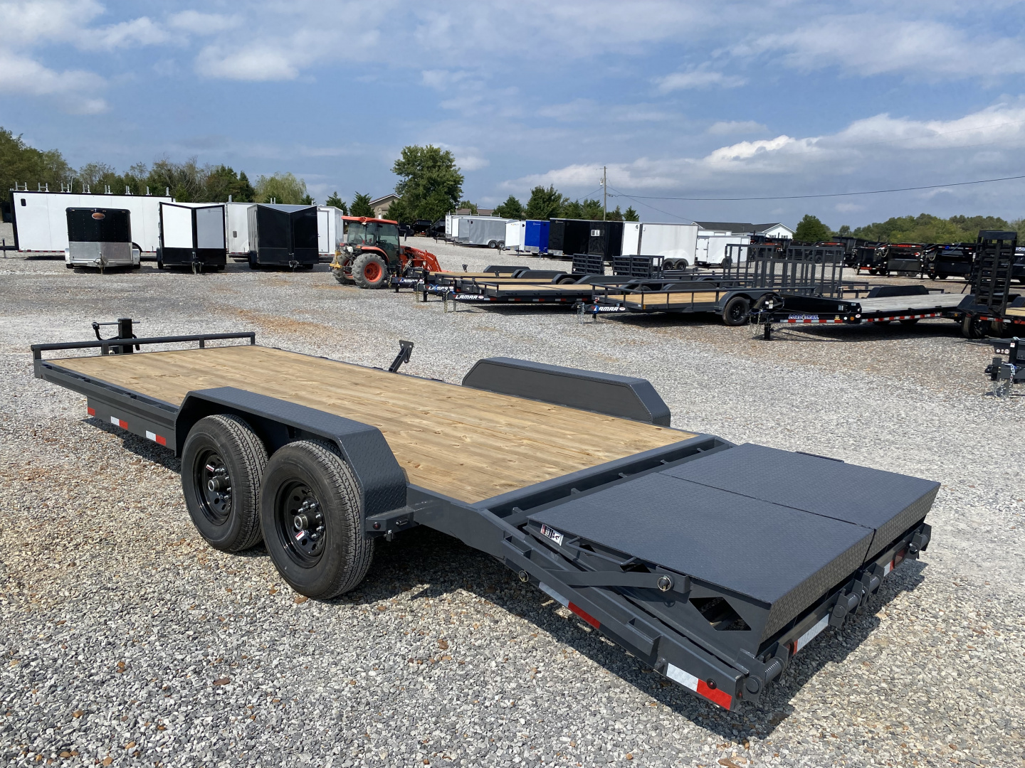 New 2026 Lamar 83" X 22' 14K Equipment Trailer