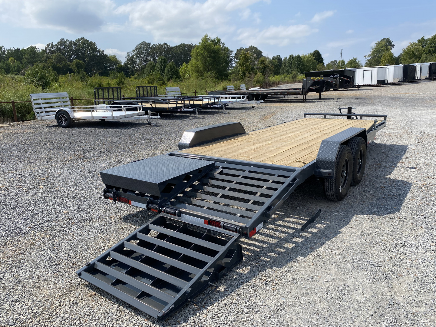 New 2026 Lamar 83" X 22' 14K Equipment Trailer