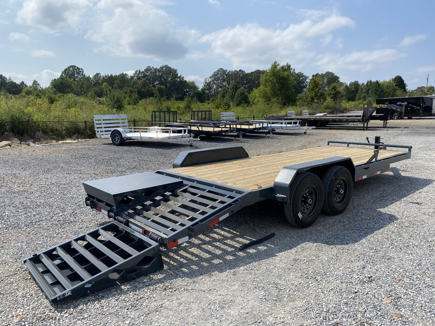 New 2026 Lamar 83" X 22' 14K Equipment Trailer