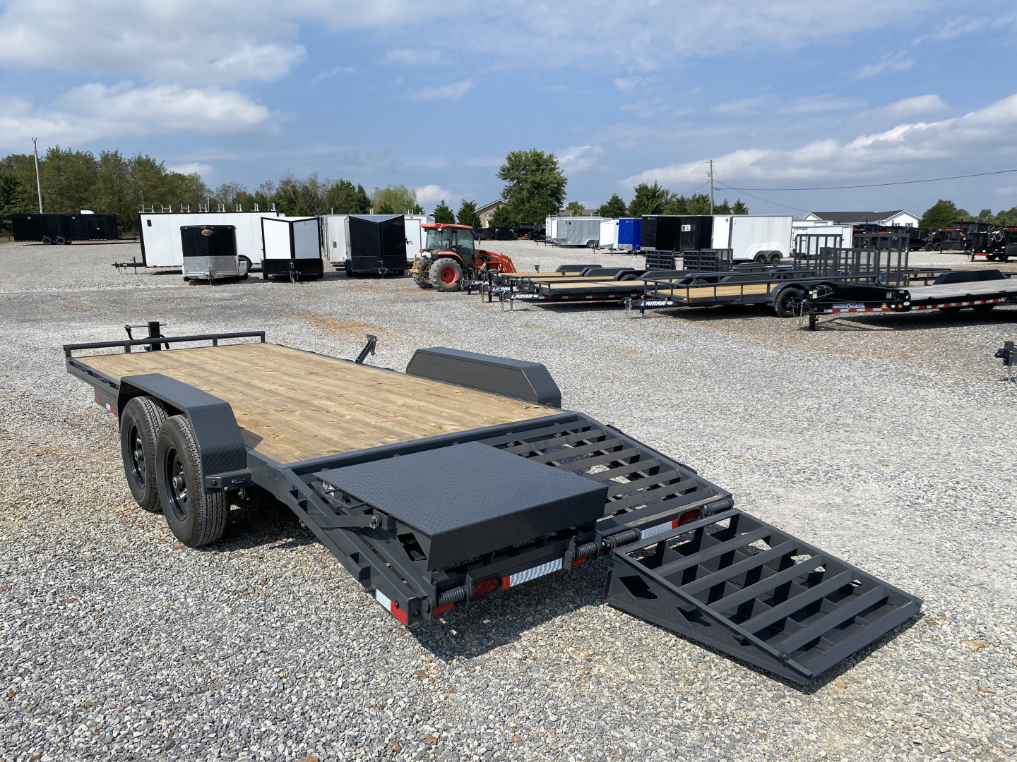 New 2026 Lamar 83" X 22' 14K Equipment Trailer