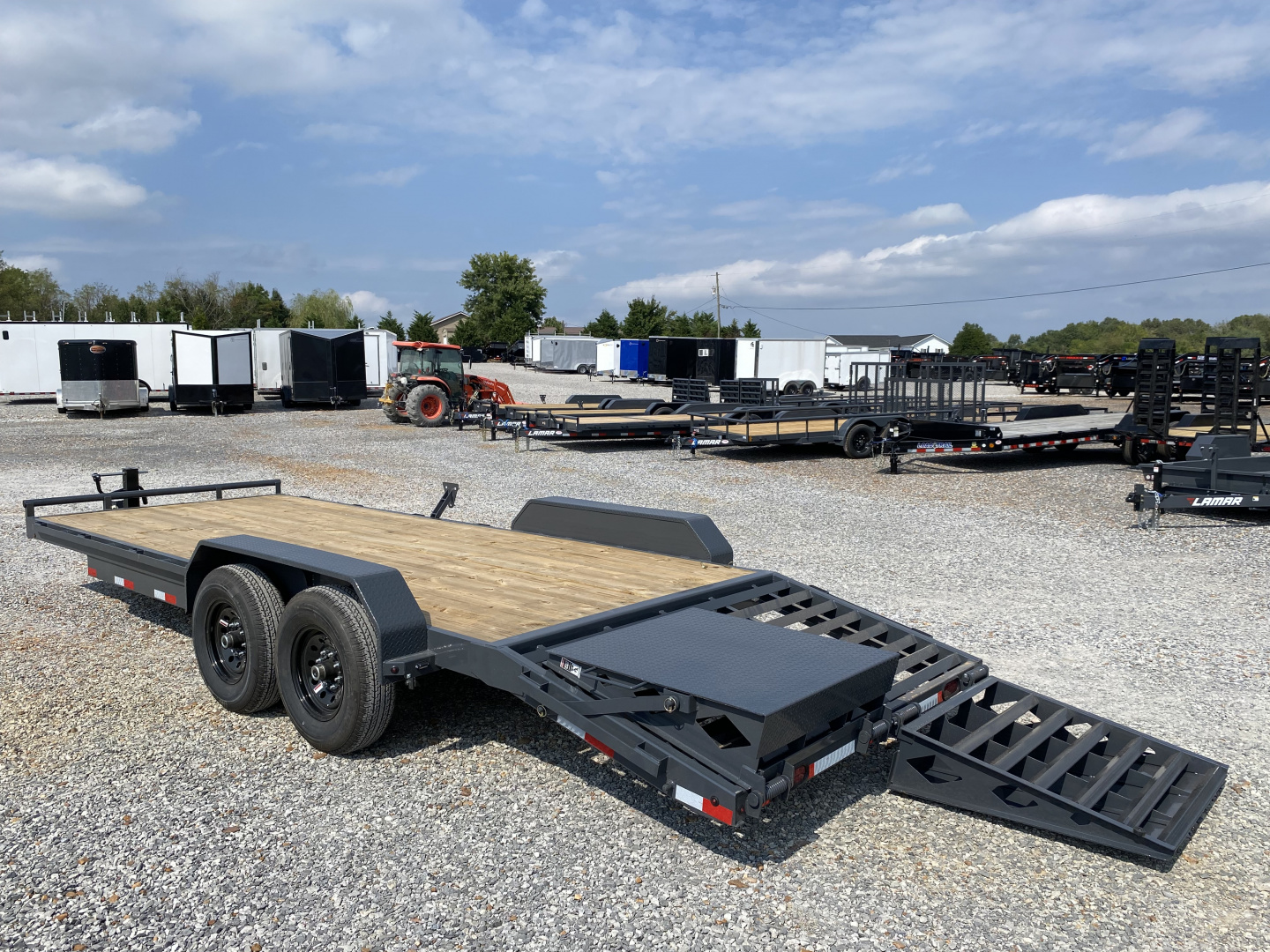 New 2026 Lamar 83" X 22' 14K Equipment Trailer