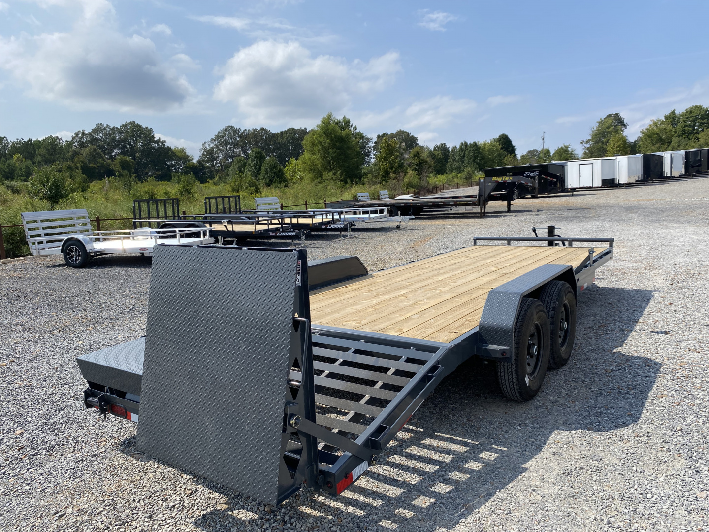 New 2026 Lamar 83" X 22' 14K Equipment Trailer