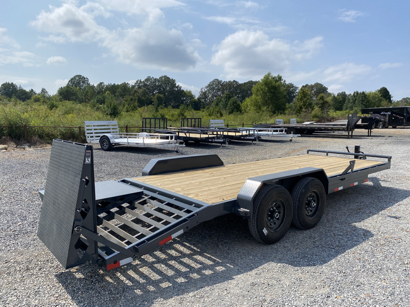 New 2026 Lamar 83" X 22' 14K Equipment Trailer
