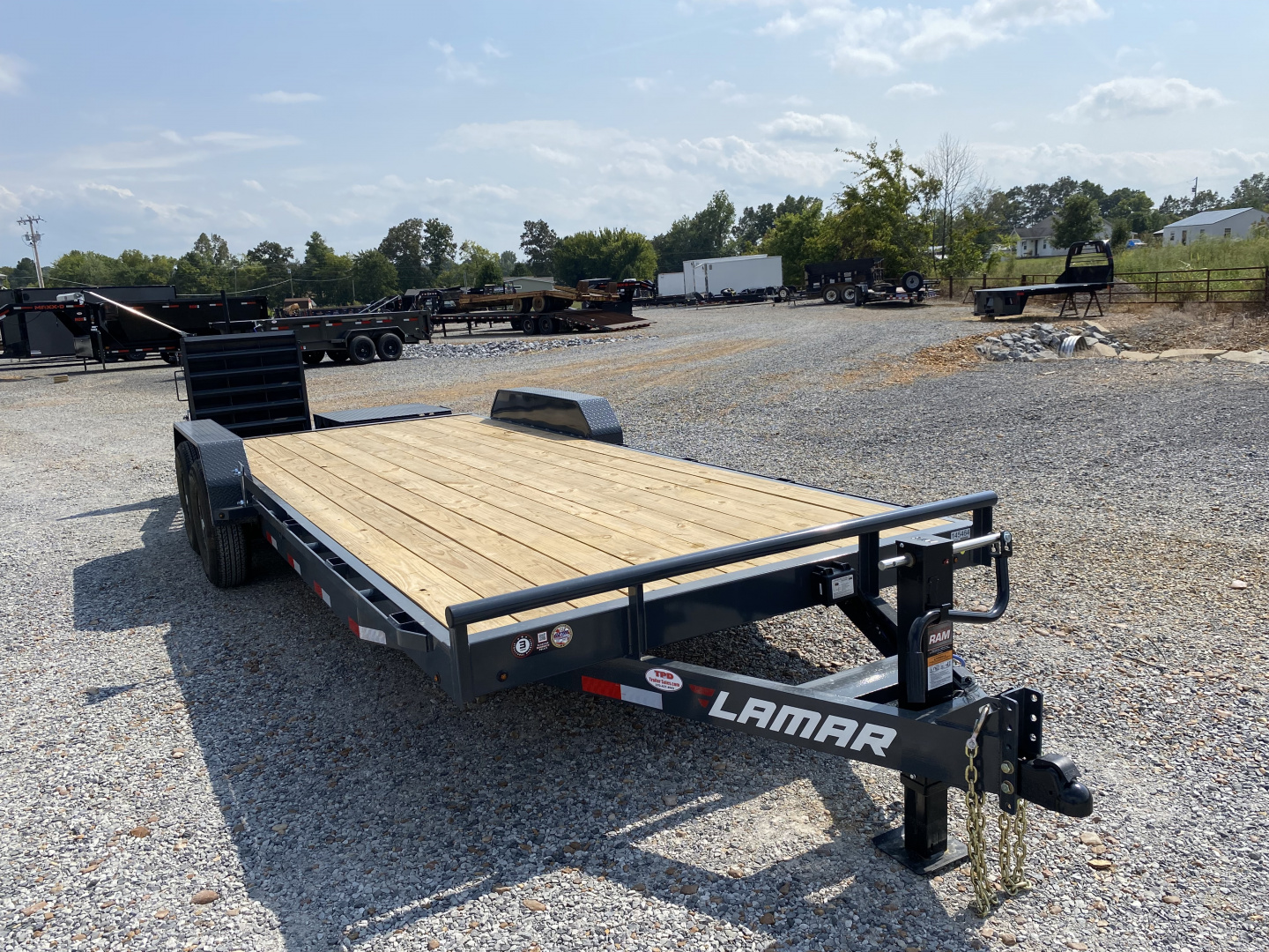 New 2026 Lamar 83" X 22' 14K Equipment Trailer
